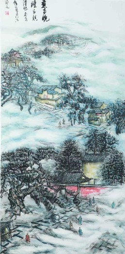 《慈寺晚钟》炉桥镇古八景之七.jpg
